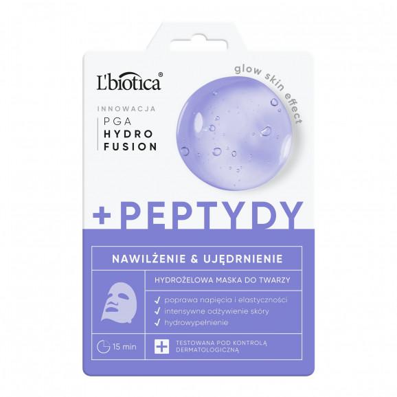 L'Biotica Hydrożelowa maska do twarzy z peptydami x 1 sztuka L'Biotica Hydrożelowa maska do twarzy z peptydami x 1 sztuka - zdjęcie produktu