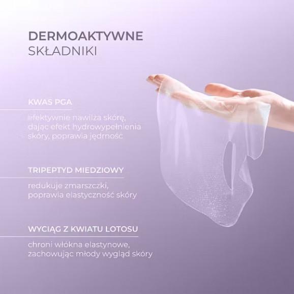 L'Biotica Hydrożelowa maska do twarzy z peptydami x 1 sztuka L'Biotica Hydrożelowa maska do twarzy z peptydami x 1 sztuka - zdjęcie produktu
