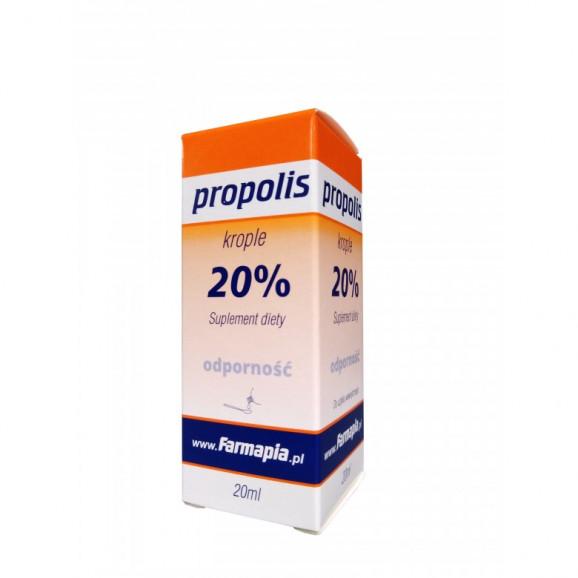 Propolis krople 20% (20 ml) - zdjęcie produktu