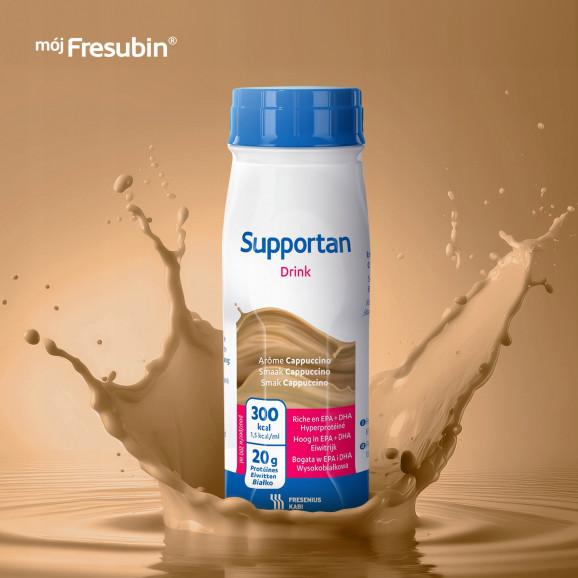 Supportan Drink Cappuccino 4 x 200 ml – żywność specjalnego przeznaczenia medycznego - zdjęcie produktu