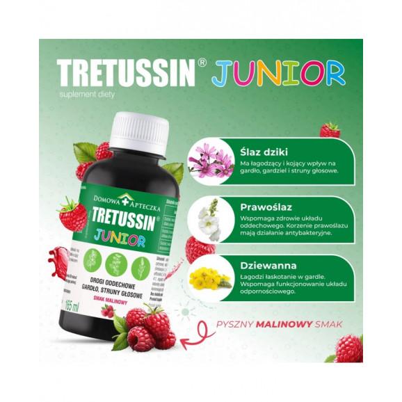 Tretussin Junior – suplement diety (165 ml) Tretussin Junior – suplement diety (165 ml) - zdjęcie produktu
