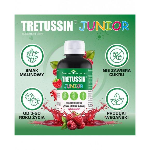 Tretussin Junior – suplement diety (165 ml) Tretussin Junior – suplement diety (165 ml) - zdjęcie produktu