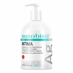 Nanobiotic Med Silver Intima, płyn do higieny intymnej (500 ml) - zdjęcie produktu