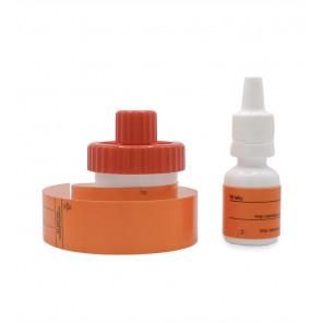 Etykieta pomarańczowa „do użytku zewnętrznego” WĄSKA (100 szt.) - zdjęcie produktu