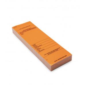 Etykieta pomarańczowa „do użytku zewnętrznego” SZEROKA – 50 x 155 mm (5904405337486) - opakowanie 100 szt. - zdjęcie produktu