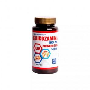 Ginseng Glukozamina 1000 mg + Chondroityna 500 mg – suplement diety (60 kapsułek) - zdjęcie produktu