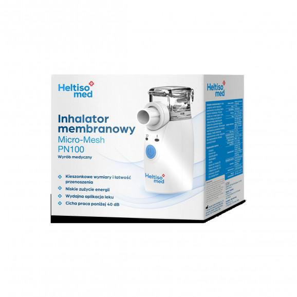 Heltiso Med Micro-Mesh PN100 Inhalator membranowy (1 szt.) Heltiso Med Micro-Mesh PN100 Inhalator membranowy (1 szt.) - zdjęcie produktu
