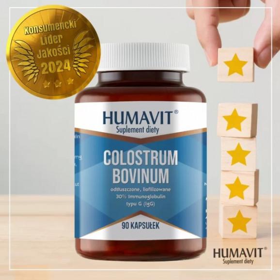 Humavit Colostrum Bovinum 90 kapsułek – suplement diety Humavit Colostrum Bovinum 90 kapsułek – suplement diety - zdjęcie produktu