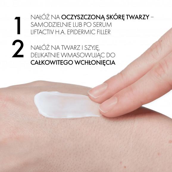 Vichy Liftactiv Przeciwzmarszczkowy krem ujędrniający z kwasem hialuronowym – bezzapachowy (50 ml) Vichy Liftactiv Przeciwzmarszczkowy krem ujędrniający z kwasem hialuronowym – bezzapachowy (50 ml) - zdjęcie produktu