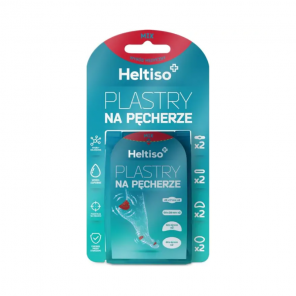 Heltiso, plastry na pęcherze Mix, 8 szt. - zdjęcie produktu
