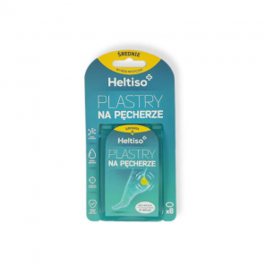 Heltiso, plastry na pęcherze średnie 69x44mm, 8 szt. - zdjęcie produktu