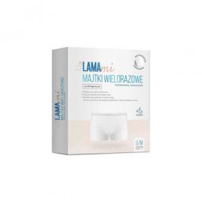 LAMAmi Majtki poporodowe wielorazowe siateczkowe S/M 2 szt. - zdjęcie produktu