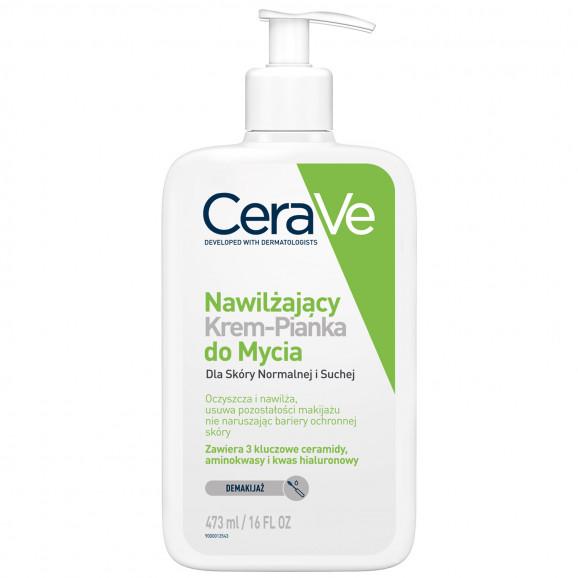 CeraVe Nawilżający krem-pianka do mycia (473 ml) CeraVe Nawilżający krem-pianka do mycia (473 ml) - zdjęcie produktu