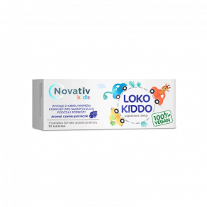 Novativ Kids Lokokiddo – suplement diety (10 tabletek) - zdjęcie produktu