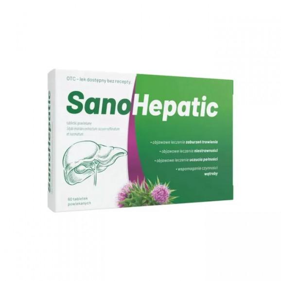 SanoHepatic 70 mg – produkt leczniczy (60 tabletek) SanoHepatic 70 mg – produkt leczniczy (60 tabletek) - zdjęcie produktu