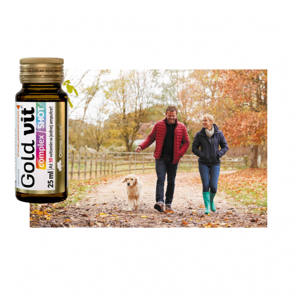 Olimp Gold-Vit Complex Shot, smak pomarańczowy, 25 ml - zdjęcie produktu