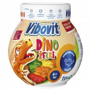 Vibovit Dino Żelki, owocowy smak, dla dzieci powyżej 4 roku życia, 50 szt. - zdjęcie produktu