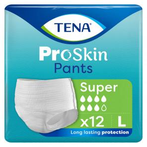 Tena Pants Proskin Super, majtki chłonne, rozmiar L 100-138 cm, 12 szt. - zdjęcie produktu