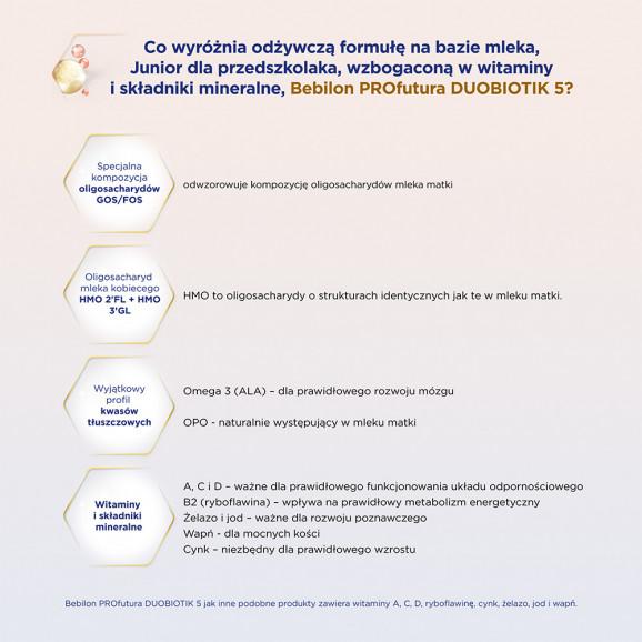 Bebilon Profutura Duo Biotik 5, mleko modyfikowane, 800 g - zdjęcie produktu