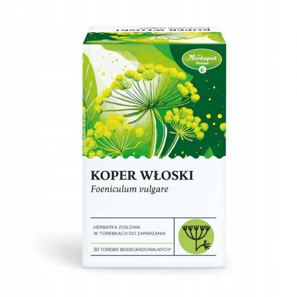 Herbapol Koper Włoski, herbatka ziołowa, saszetka 2 g, 30 szt. - zdjęcie produktu