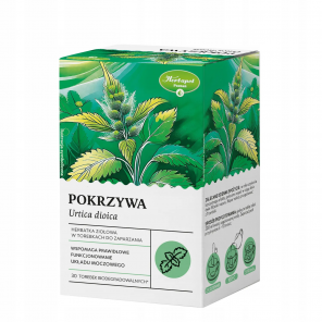 Herbapol Pokrzywa, herbatka ziołowa, saszetka 1,5 g, 30 szt. - zdjęcie produktu