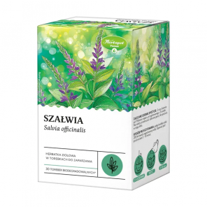 Herbapol Szałwia, herbatka ziołowa, saszetka 1,2 g, 30 szt. - zdjęcie produktu