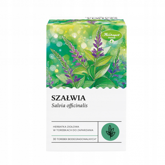 Herbapol Szałwia, herbatka ziołowa, saszetka 1,2 g, 30 szt. - zdjęcie produktu