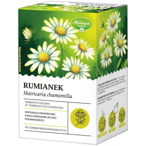 Herbapol Rumianek, herbatka ziołowa, saszetka 1,5 g, 30 szt. - zdjęcie produktu