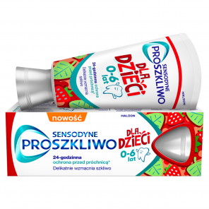Sensodyne Proszkliwo, pasta do zębów dla dzieci, 0-6 lat, 50 ml - zdjęcie produktu