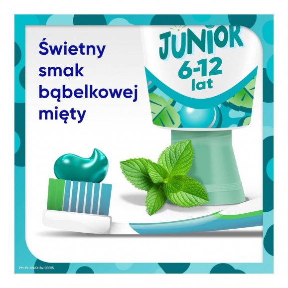 Sensodyne Proszkliwo Junior Pasta do zębów dla dzieci, 6-12 lat, 75 ml - zdjęcie produktu