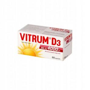 Vitrum D3, witamina D 4000 j.m., 60 kapsułek - zdjęcie produktu
