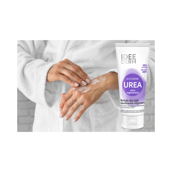 Idee Derm Glycerine Urea Krem do rąk, opatrunek regenerujący, 75 ml - zdjęcie produktu