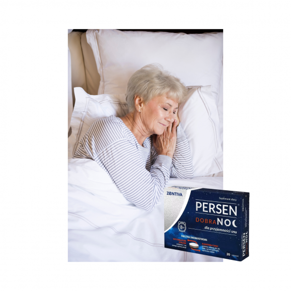 Persen Dobranoc, tabletki, 20 szt. Persen Dobranoc, tabletki, 20 szt. - zdjęcie produktu