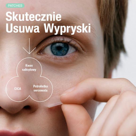 Cetaphil Blemish Prone 6 Hour Fast Clear Pimple Patch – plastry na wypryski (24 sztuki) - zdjęcie produktu