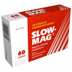 Slow-Mag 64 mg, 60 tabletek dojelitowych - zdjęcie produktu