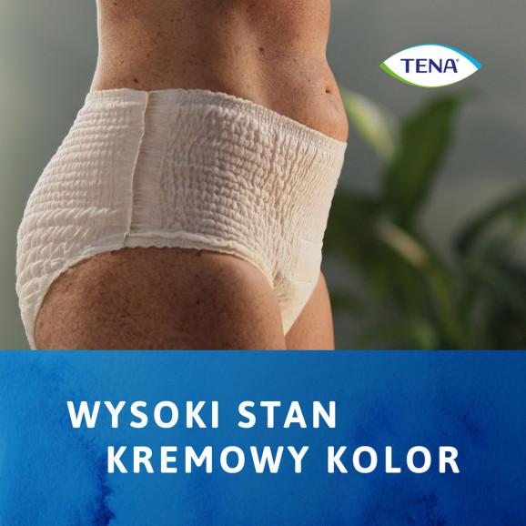Majtki chłonne Tena Lady Pants Plus Creme, rozmiar L, 30 szt. - zdjęcie produktu