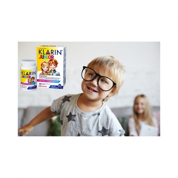 Klarin Junior, tabletki powlekane, 30 szt. + 30 szt. - zdjęcie produktu