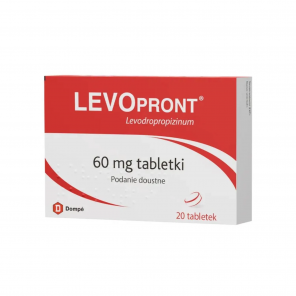 Levopront 60 mg, tabletki, 20 szt. - zdjęcie produktu
