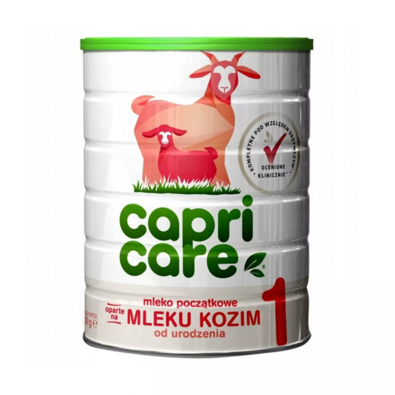 Capricare 1, mleko początkowe na mleku kozim, od urodzenia, 800 g Capricare 1, mleko początkowe na mleku kozim, od urodzenia, 800 g - zdjęcie produktu