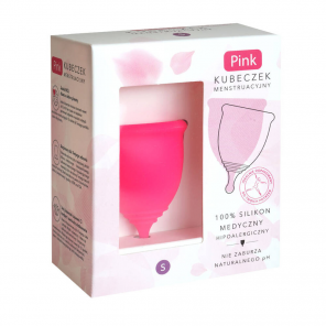 Pink Kubeczek Menstruacyjny rozmiar S – 1 szt. - zdjęcie produktu