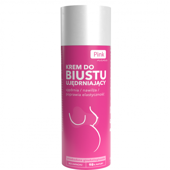 Pink mama, krem do biustu ujędrniający, 150 ml Pink mama, krem do biustu ujędrniający, 150 ml - zdjęcie produktu