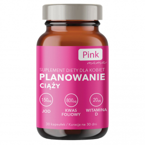 Pink mama Planowanie ciąży, kapsułki, 30 szt. - zdjęcie produktu