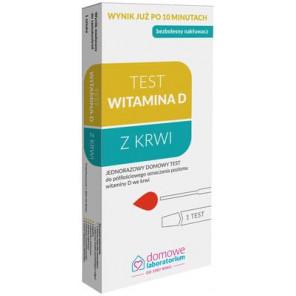 Domowe Laboratorium Test Witamina D, domowy test do półilościowego oznaczania poziomu witaminy D we krwi, 1 szt. - zdjęcie produktu