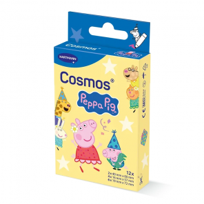 Hartmann Cosmos Peppa Pig, plastry dla dzieci, 12 szt. - zdjęcie produktu