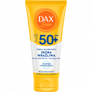 Dax Sun, krem ochronny, skóra wrażliwa, SPF 50+, 50 ml - zdjęcie produktu