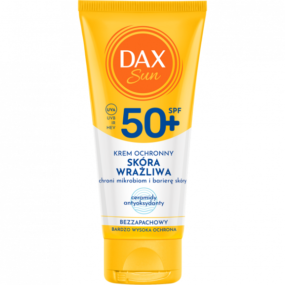 Dax Sun, krem ochronny, skóra wrażliwa, SPF 50+, 50 ml Dax Sun, krem ochronny, skóra wrażliwa, SPF 50+, 50 ml - zdjęcie produktu