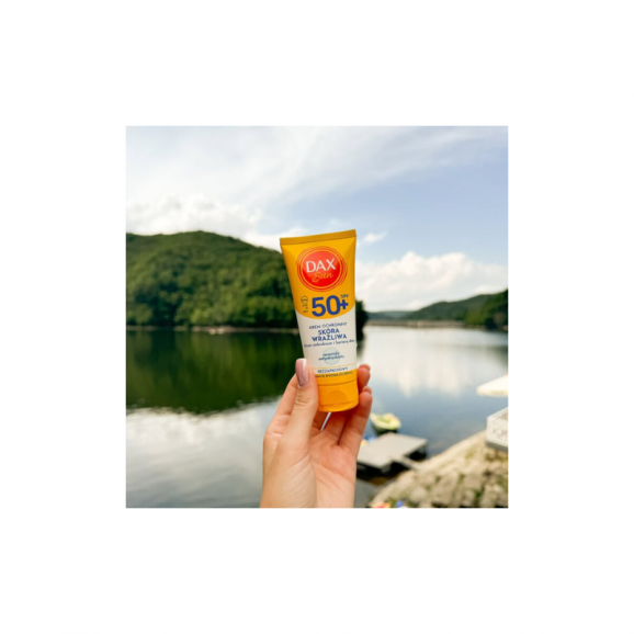 Dax Sun, krem ochronny, skóra wrażliwa, SPF 50+, 50 ml Dax Sun, krem ochronny, skóra wrażliwa, SPF 50+, 50 ml - zdjęcie produktu