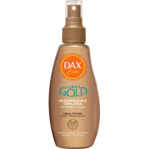Dax Sun Turbo Gold, przyspieszacz opalania do twarzy i ciała, 200 ml - zdjęcie produktu
