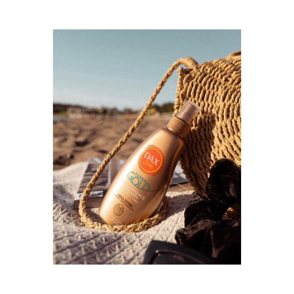 Dax Sun Turbo Gold, przyspieszacz opalania do twarzy i ciała, 200 ml - zdjęcie produktu