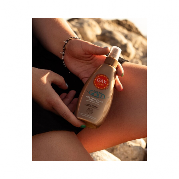 Dax Sun Turbo Gold, przyspieszacz opalania do twarzy i ciała, 200 ml - zdjęcie produktu